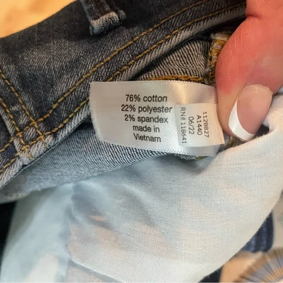 Lane Bryant Flex Magic Waist Ultra High Rise Medium Blue Flare Jeans Size 14 - Picture 4 of 11